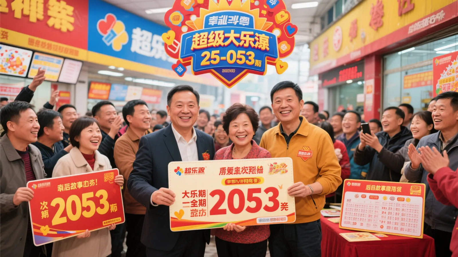超级大乐透第25-053期大奖揭晓，幸运地来自这3个地区